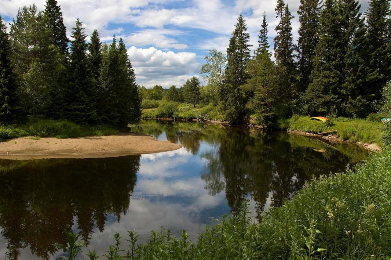 Valkojan Naturby - Timber Cottages Vemdalen Dış mekan fotoğraf
