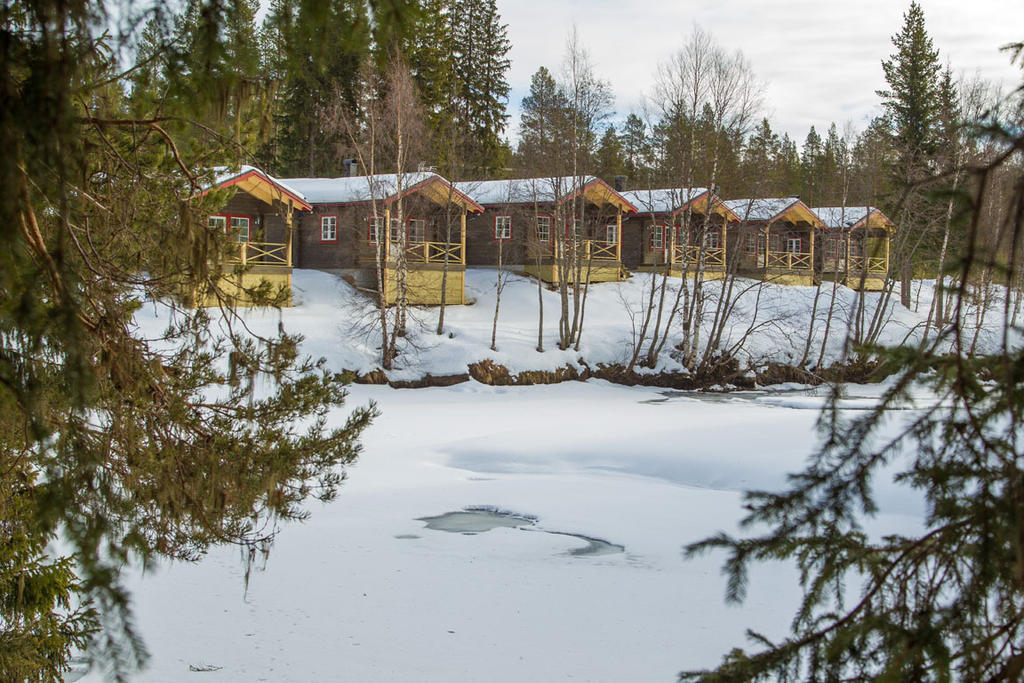 Valkojan Naturby - Timber Cottages Vemdalen Dış mekan fotoğraf